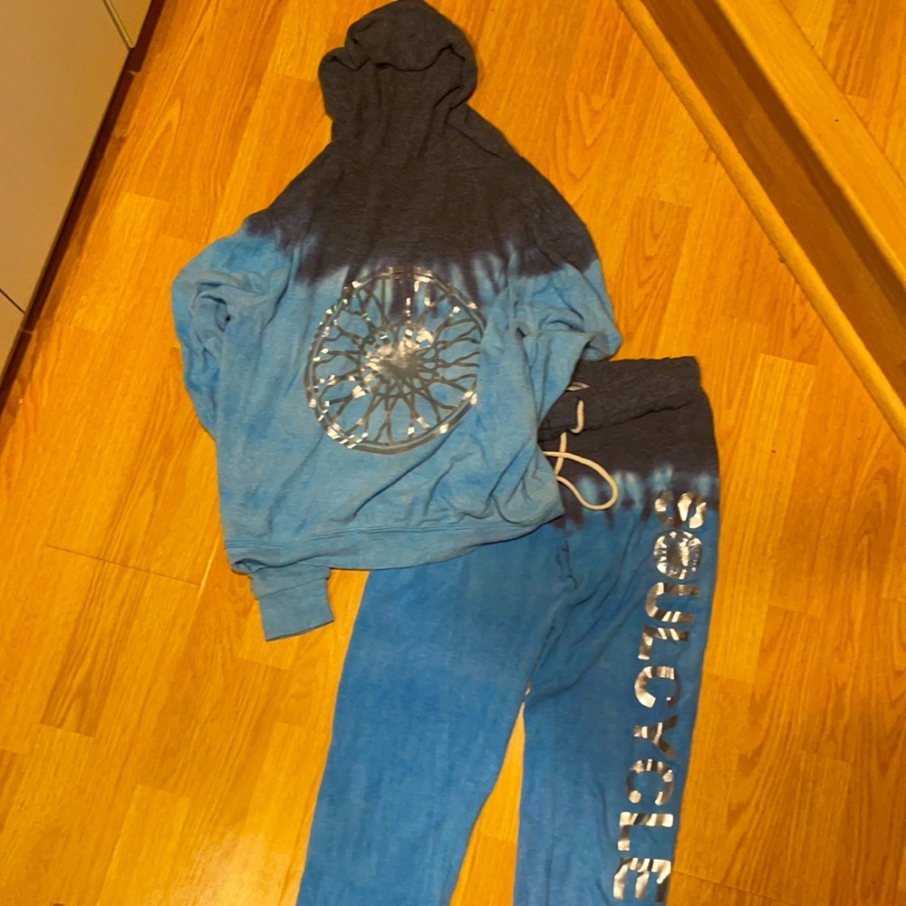 SoulCycle Ombré Matching Sweatshirt and Sweatpants
